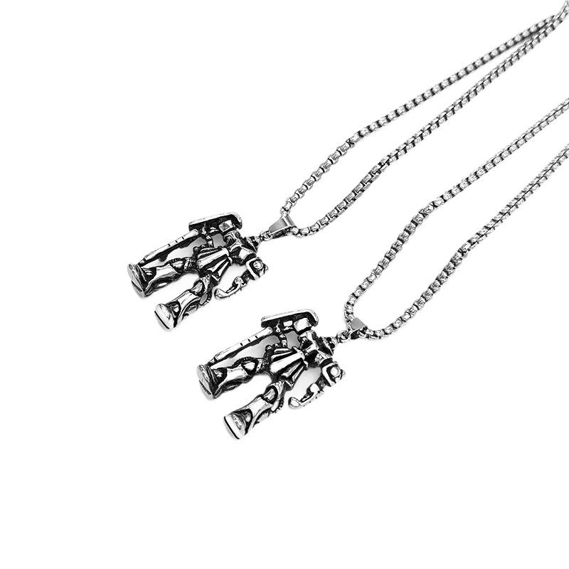 Men's Personalized Retro Transformer Stainless Steel Necklace