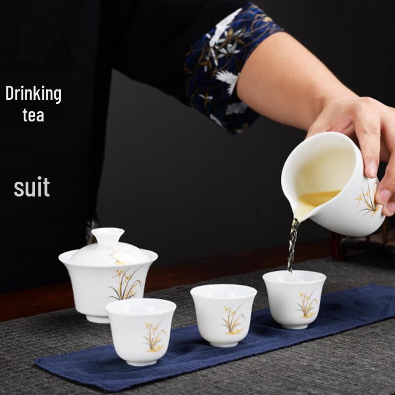 Portable Ceramic Travel Tea Set