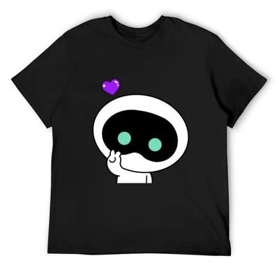 New Summer Wootteo Jin Astronaut Print T-shirt Anime Quick-drying Pure Cotton T-shirt Streetwear Suitable for Both Men and Women