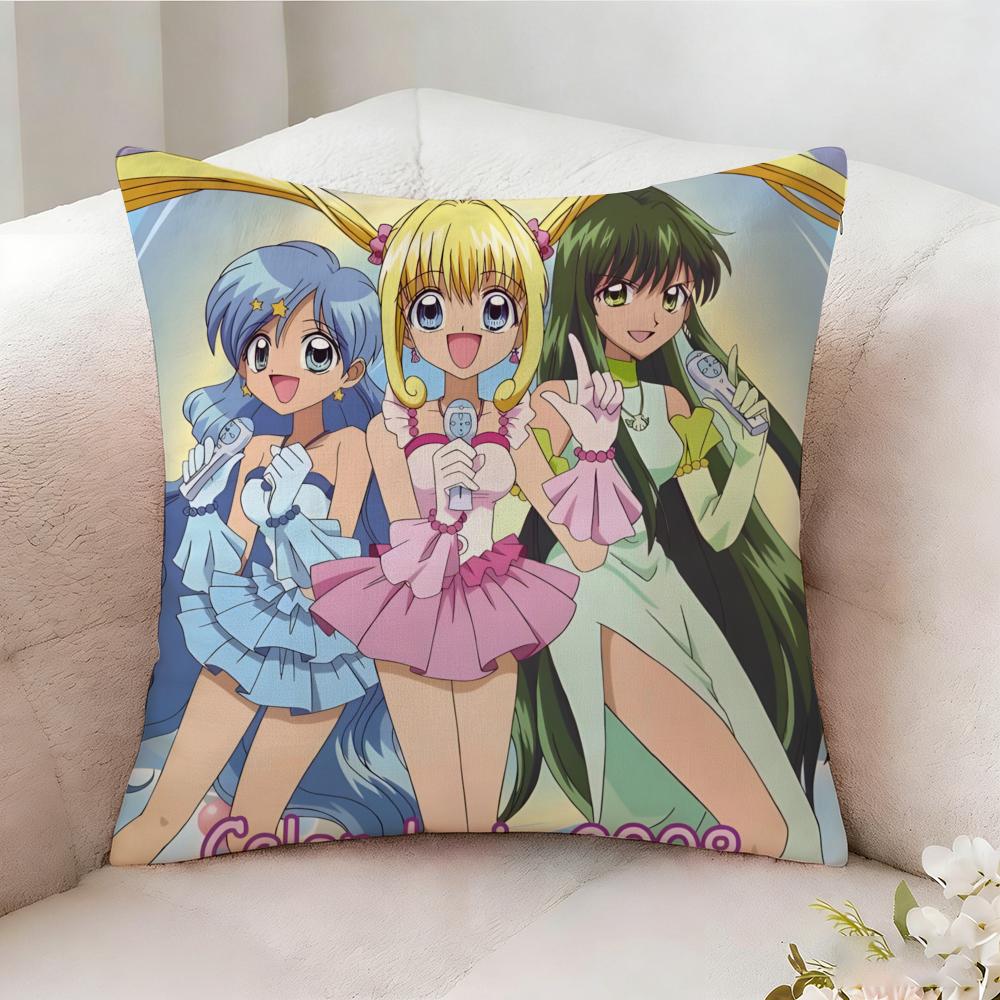 Mermaid Melody Ppichi Pichi Pitch Pillow Case Pillowcase Doublesided Printed Sofa Cushion Bedroom Headboard Pillow