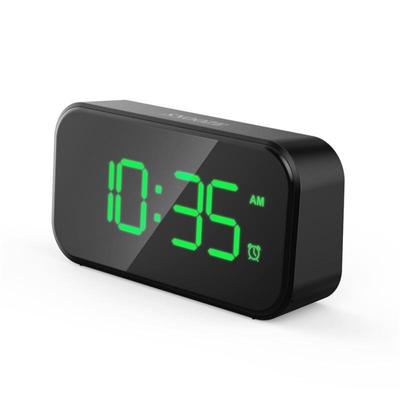 Small Digital Alarm Clock for Heavy Sleepers with 100dB Extra Loud Alarm USB Charger Alarm Clock for