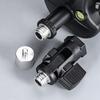 Aluminum Alloy Tripod Adapter Bubble Level Multi-Adjustment Laser Level Stand Quick Setup Tiltable Laser Level Tripod