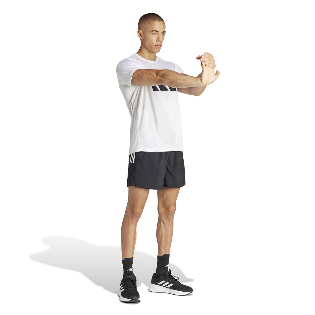 Adidas Lauf Kurzarm Run It Kurzarm IEJ89 Weißes T-Shirt T-Shirt Herren (IN0075) J/S