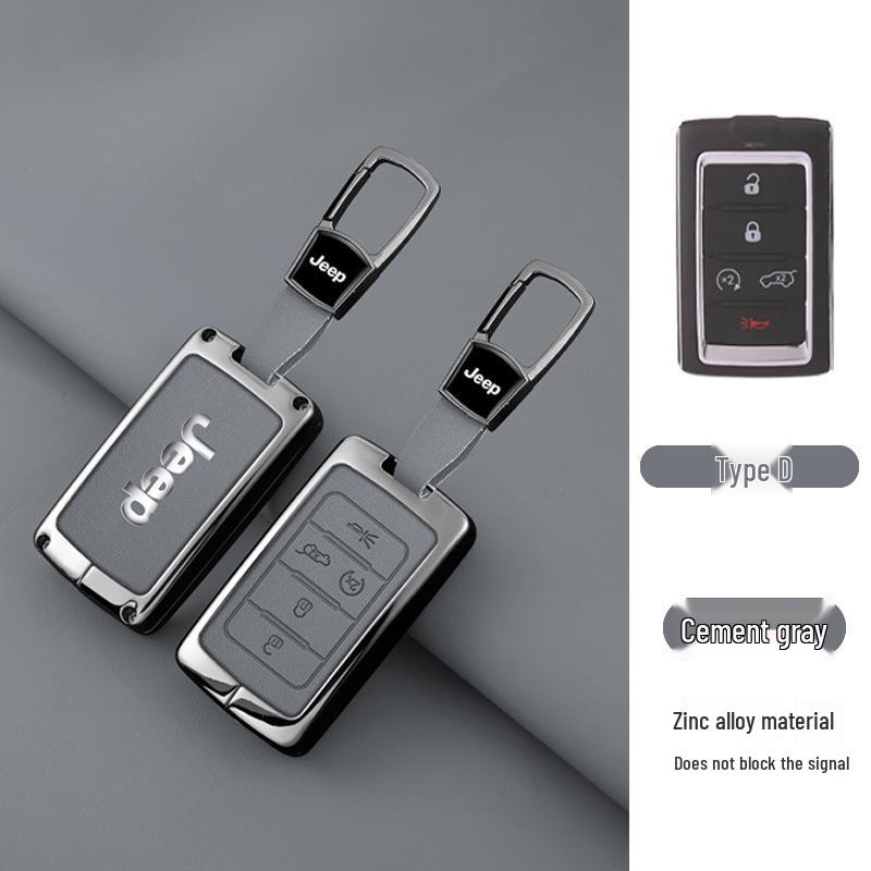 Premium Zinc Alloy Leather Accessory for Jeep Gladiator Wrangler 4XE - Unisex Design