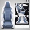 Universal Cartoon Car Seat Cushion - Four Seasons, Wear-Resistant, Dirt-Resistant, Full Surround, Leather Cover for Five-Seaters