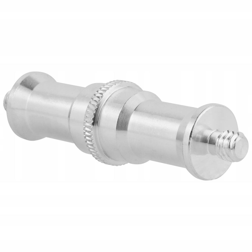 Adapter sleeve reduction tripod 1/4" to 1/4" tripod aluminum 68 mm
