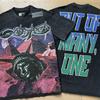 Mens Oversized Cotton Long Sleeve Tee With Skull Graphic Print Streetwear Rock Band Style Loose Fit Teens Adults
