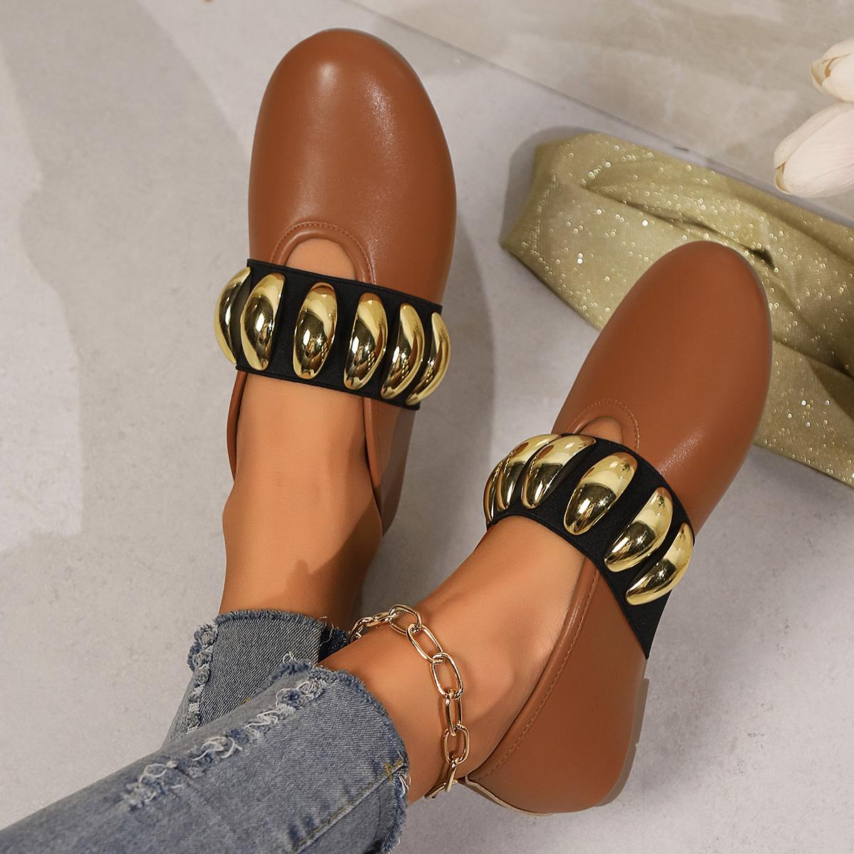 2024 Deep Mouth женские туфли-лоферы с круглым носком — фото 4