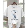 Vintage Funny Meme Cartoon Graphic Men's Summer T-Shirt Casual Tshirts O-neck Short-sleeved Tee