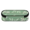 Pencil Case Organized Storage Strong Polyester Fabric Secure Zipper with Main Compartment Mesh Pocket and Pen Slots for Students