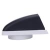 Marine Intake Exhaust Cowl Ventilator 3in Stylish Look Enhanced Airflow Sturdy Boat Vent Cover for RV Yacht Black and