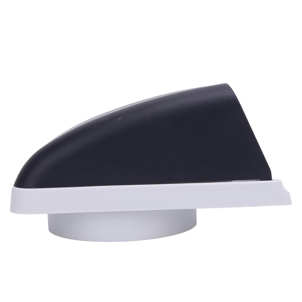 Marine Intake Exhaust Cowl Ventilator 3in Stylish Look Enhanced Airflow Sturdy Boat Vent Cover for RV Yacht Black and