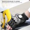 Men's Motorcycle Half Finger Gloves Cycling Equipment Wearable Lady Knight Racing Summer Fingerless Glove Protective Gear Gloves