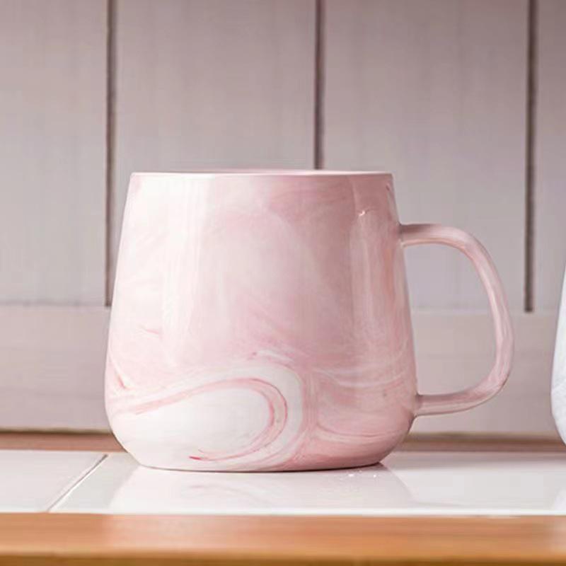 Nordic Ceramic Mug: Creative Breakfast Cup for Women - Perfect for Office, Home, Coffee, Tea, or Water.