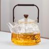 Yaji Glass Steam & Boil Teapot with Handle
