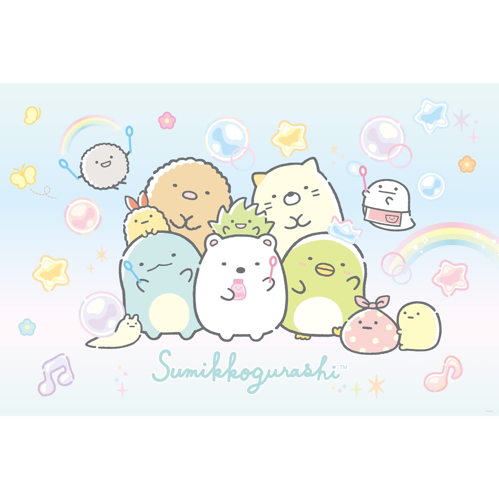 San-X Sumikko Gurashi Character Mix Leisure Sheet S BV46101