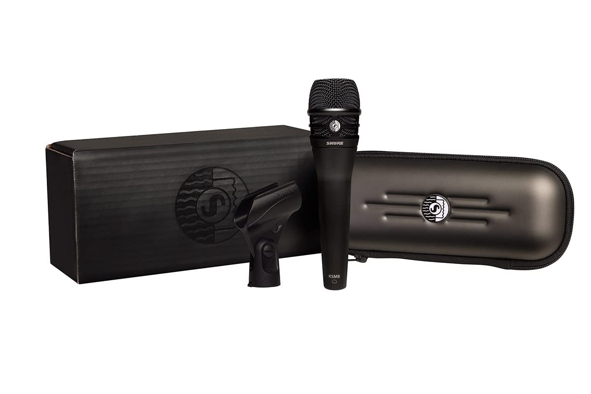 

KSM8 Cardioid Dynamic Vocal Microphone Dualdyne™ (Black)
