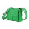 Bottega Veneta Cassette Intreccio Crossbody Bag Small Parakeet 717587VCQ713724