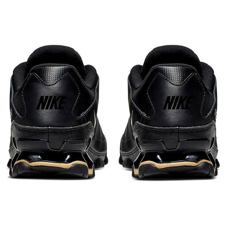 Nike Reax 8 TR Mesh Black Metallic Gold Men Sneakers 621716-020
