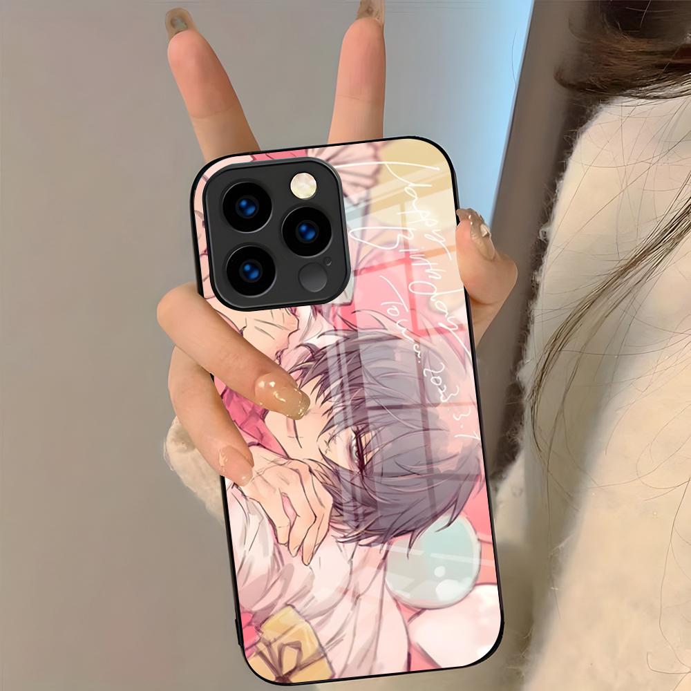 Slow Damage Anime Phone Case For IPhone 17 Pro Max 16 15 14 Pro Max 13 11 Plus Glass Cover