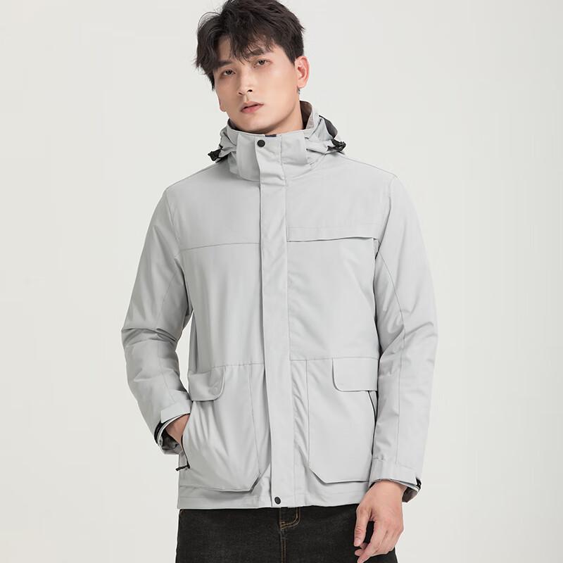 Fengxun Unisex 3-in-1 Down Jacket Set