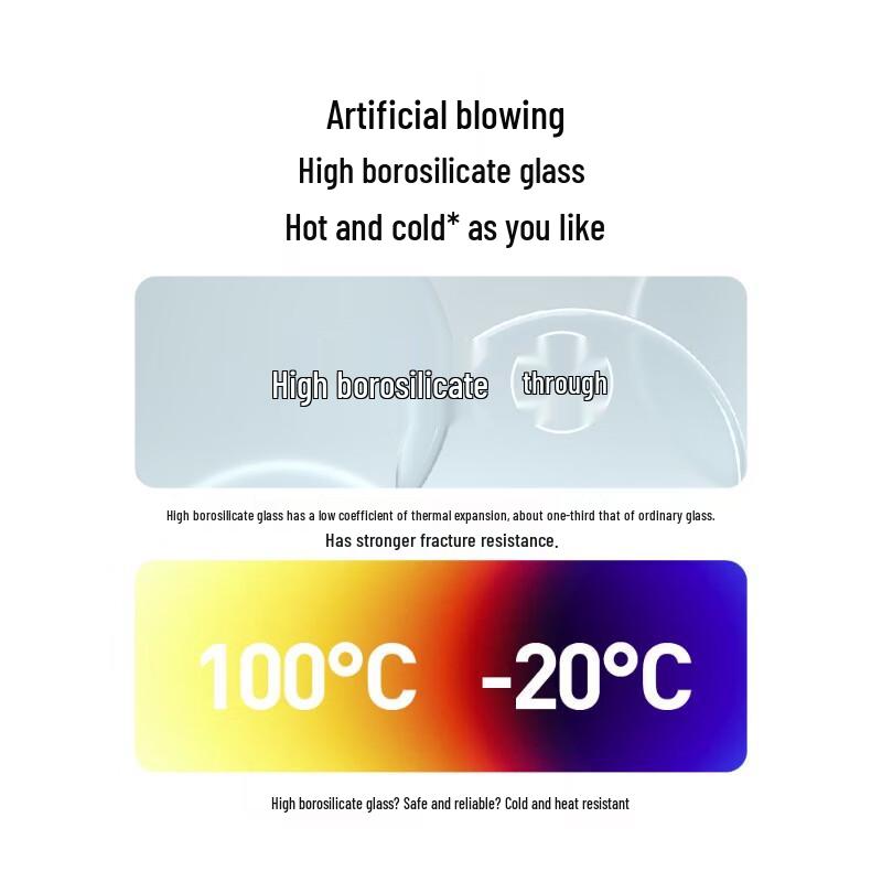 HOLOHOLO High Borosilicate Glass Tea Infuser Cup
