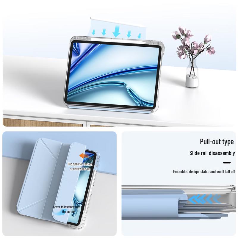 

Прозрачный мягкий чехол Coollefoon для планшета Honor Tablet X10 11 дюймов, противоударный