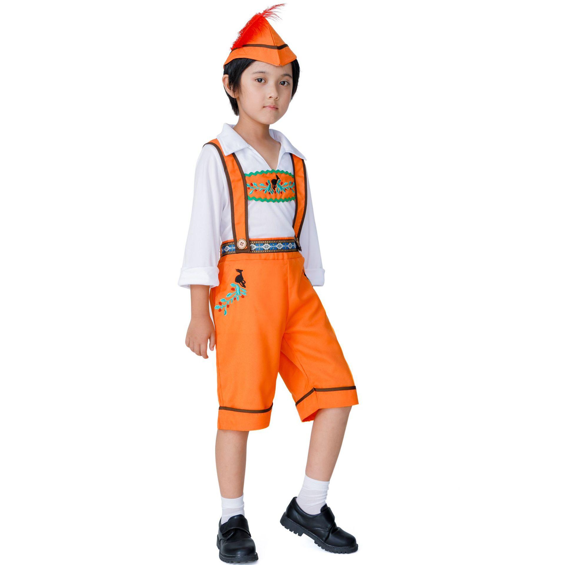 

Children s Day Children s Day stage costumes, overalls costumes, Oktoberfest costumes XS size (95-100cm)