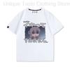 BOCCHI THE ROCK T Shirt Gotoh Hitori Cartoon Cute Print Tshirt Women Unisex Harajuku Fashion Summer Cotton Short Sleeve Tee Tops