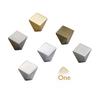Geometric Design Drawer Cabinet Door Single-Hole Square Handles Solid Zinc Alloy Simple Furniture Wardrobe Small Handle