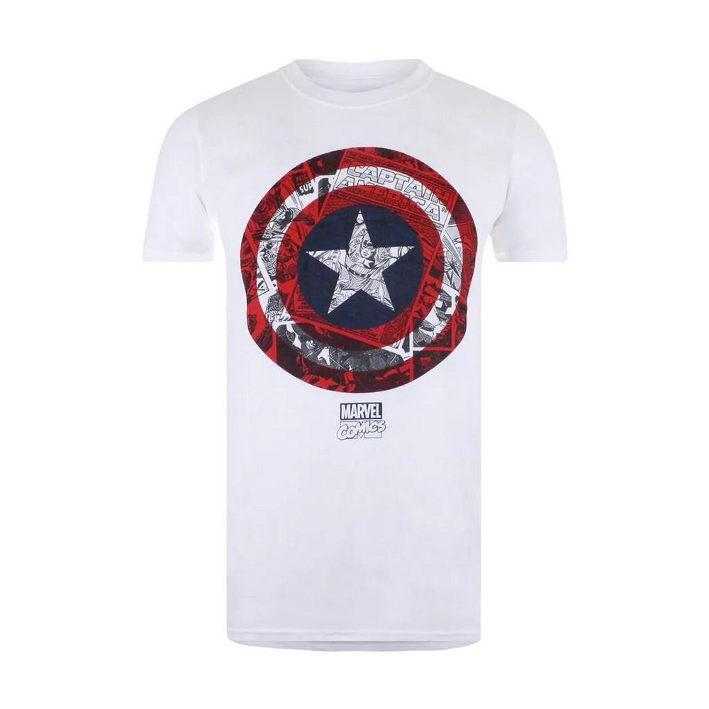 Captain America Mens Shield T-Shirt
