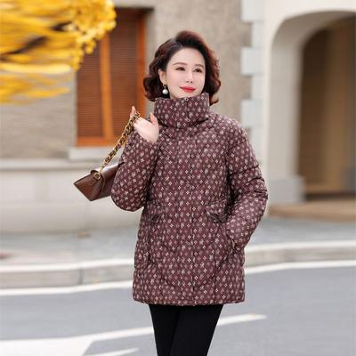 Thickened Winter Coat for Women Warm Fashionable Mom Jacket Winter Clothes Outerwear