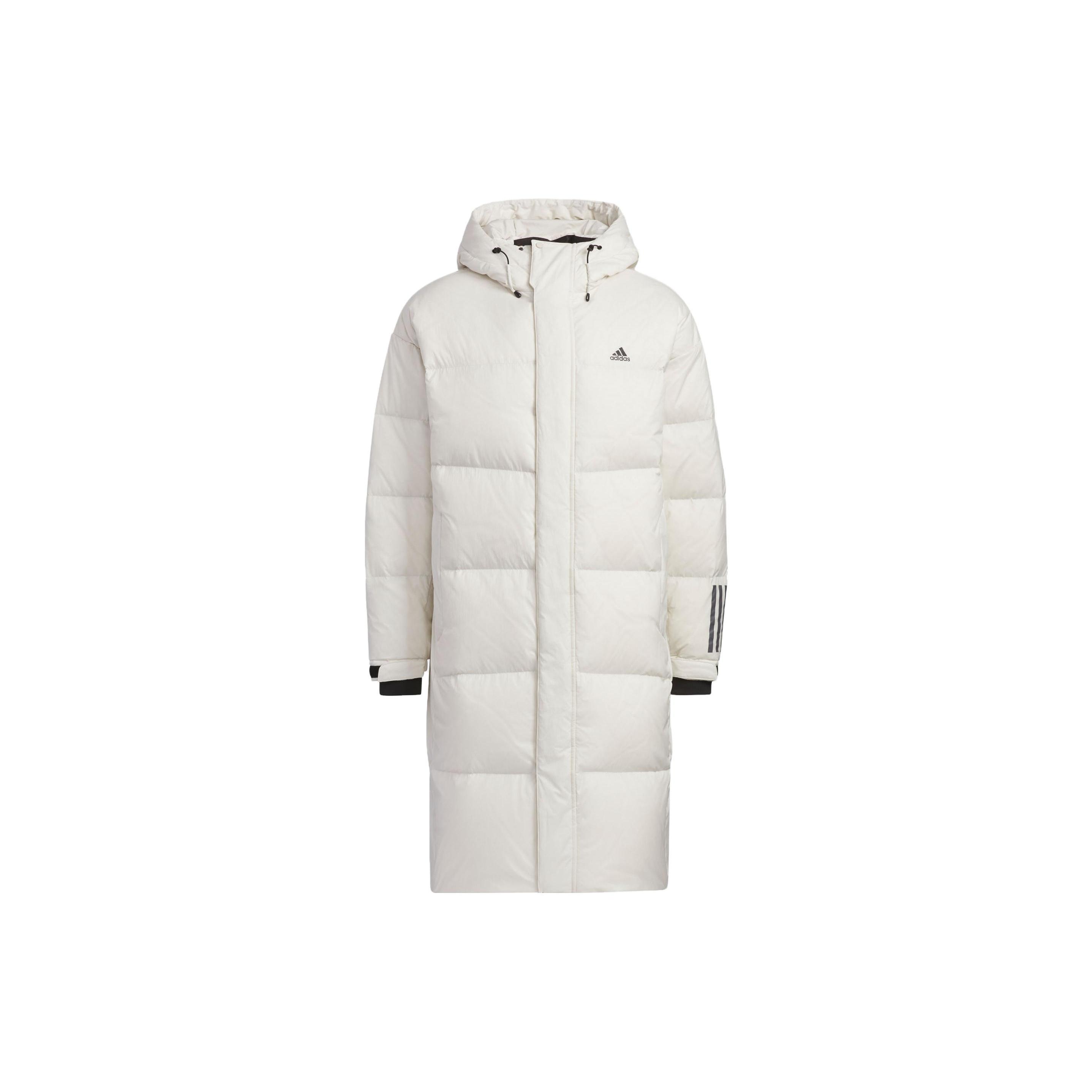 adidas Down Goose Long Jacket Asia Sizing White Men s IL8927 XXL