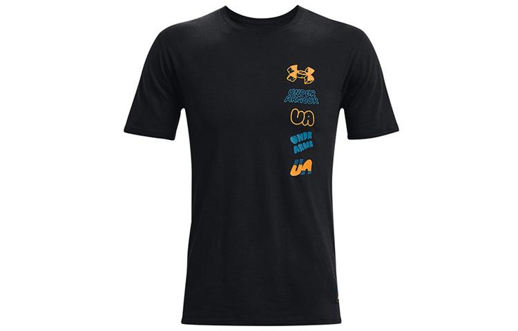 Under Armour T Shirt Men s Black 1366420-001 XL