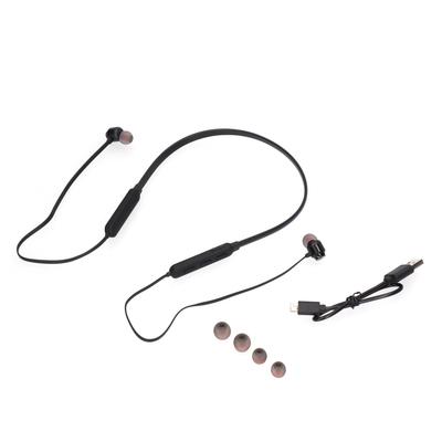 Neck Wearing Bluetooth 5.1 Headphone Wireless Earbud Neckband Headset for Exercise SportsBlack