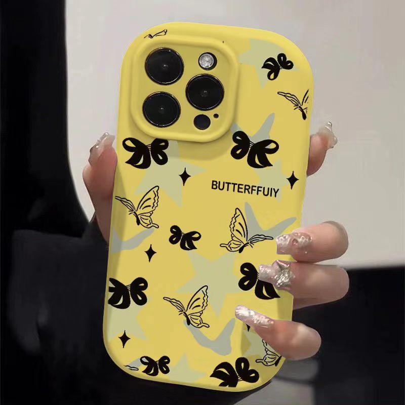 Compatible with Apple 16pro Cartoon 15promax Phone Case 14plus Creative 13 Matte 12pro11