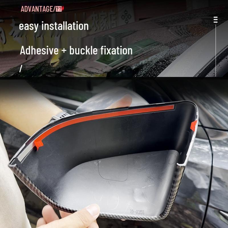 Tesla Model Y Rearview Mirror Protective & Decorative Cover Set