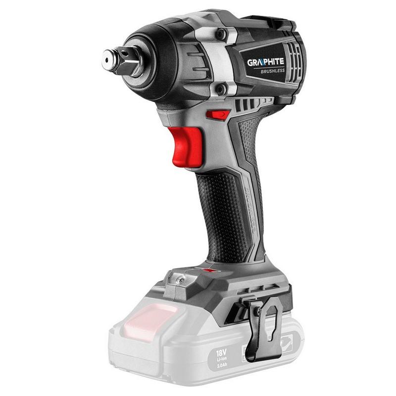 Energy 18V Li-Lon Cordless Impact Wrench Without Battery 300Nm - T 58G028