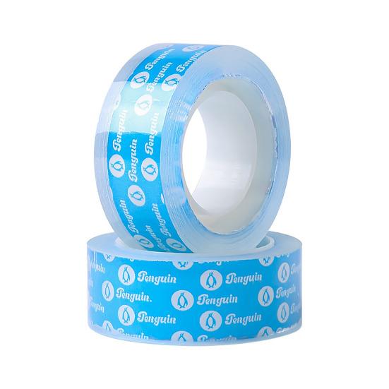 4 Rollen transparentes Klebeband zum Nachfüllen, transparent, leicht mit der Hand abreißbar, hochtransparentes Klebeband, Schulbedarf für zu Hause