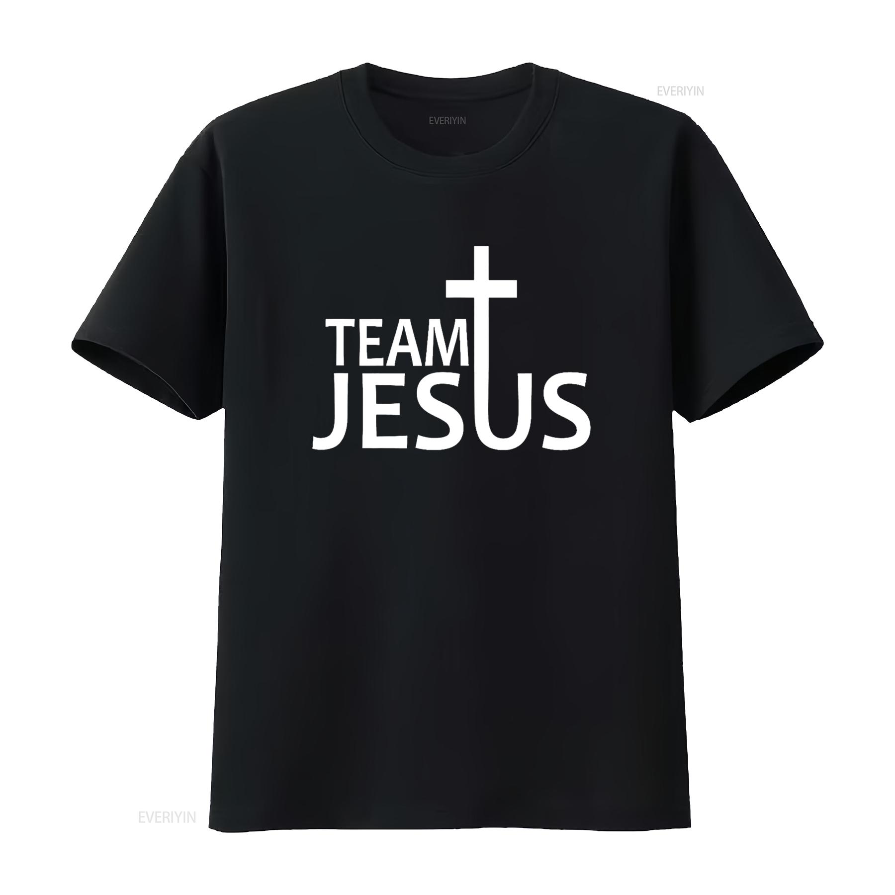 

Awesome Team Jesus T Shirt Sizes vintage Washed graphic Slightly homme Breathable Unisex fashion Casual Stylish Versatile 4XL