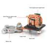 12V 200A Universal Batterie Schalter Relais Integrierte Drahtlose Fernbedienung Trennen Cut Off Isolator Master