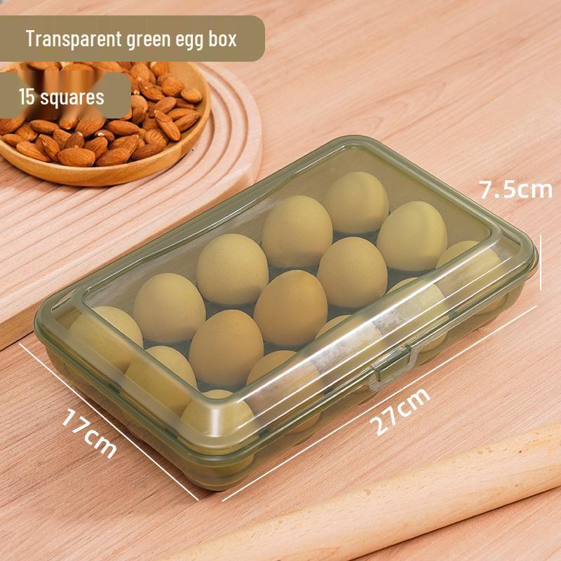 Egg Storage Box - Food Grade Fresh Keeper for Kitchen Organization