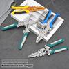 1Pcs Multifunctional Foldable Wire Stripper Crimper Cable Cutter Pliers Electrician Cable Cutting Wiring Pulling Stripping Tools