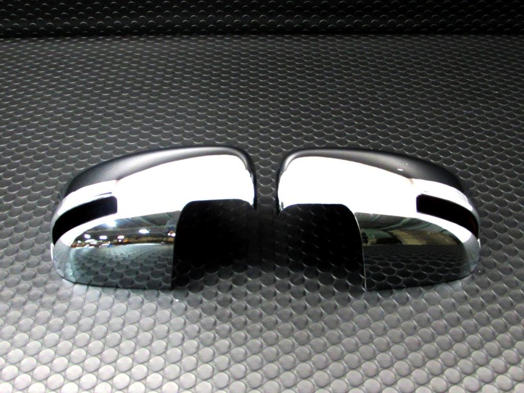 BRIGHTZ Chrome Door Mirror Type for Hustler with Hustler Covers, B, MR31S/MR41S [MIR-SID-113] (Compatible MR, MR31, MR41, MR41, R31, R41) (Product