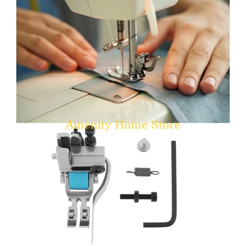 F26C Presser Foot Metal Designs Enhances Fabric Control Quilting