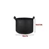 5-piece Thickened Non-woven Flowerpot With Handle For Plant Planting Bag