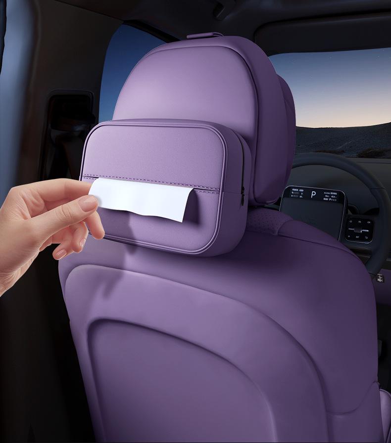 Leapmotor Lafa5 Car Tissue Box: 26 Style Seat Back Hanging Interior Accessory