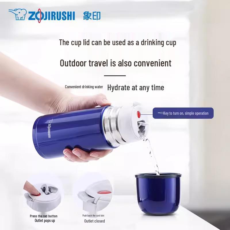 Zojirushi SV-GR50 Edelstahl Vakuumisolierte Thermoskanne