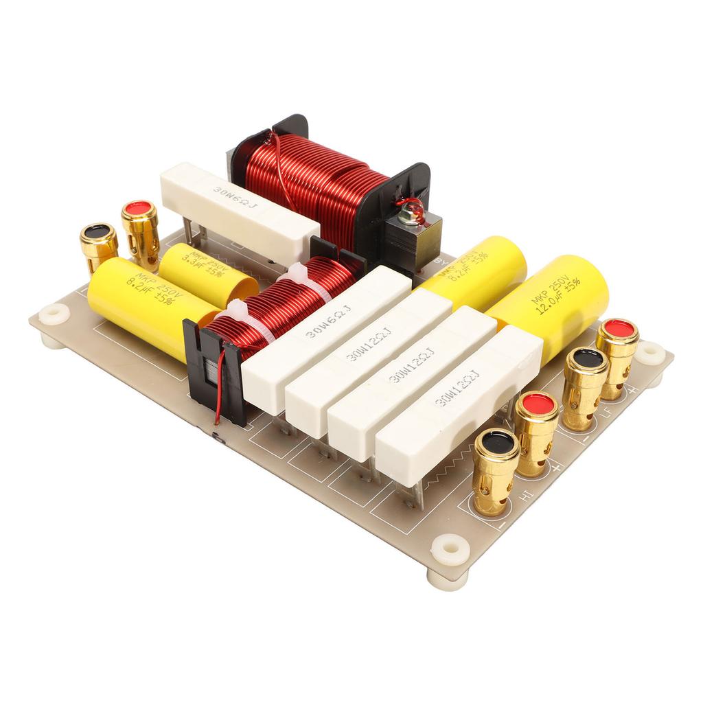 2 Way Crossover Filters Professional High Power 800W HiFi Speaker Frequency Divider for Stage Speaker