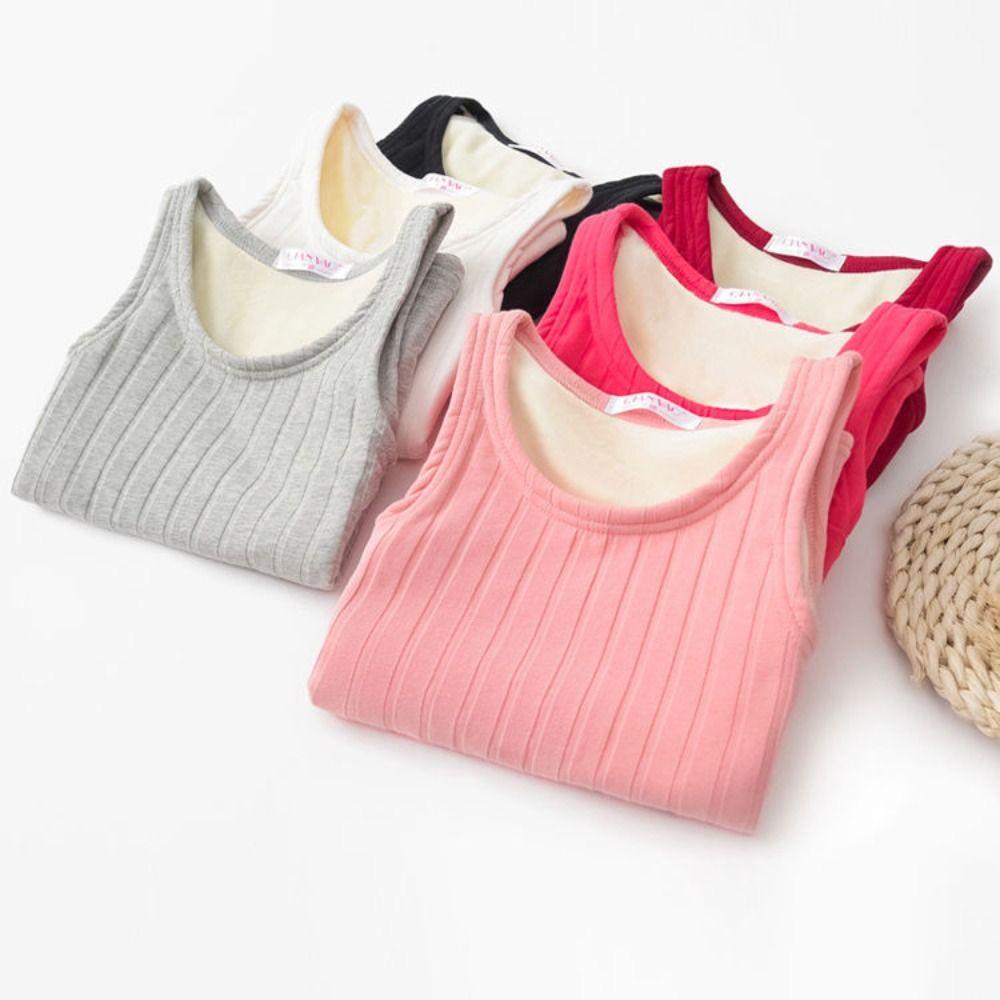 Women Thermal Shirt Sleeveless Warm Underwear New Thermal Top Sling